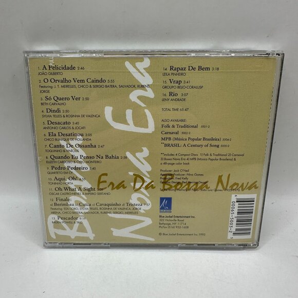 Bossa Nova Era Brasil A Century Of Song Music CD - Picture 2 of 4